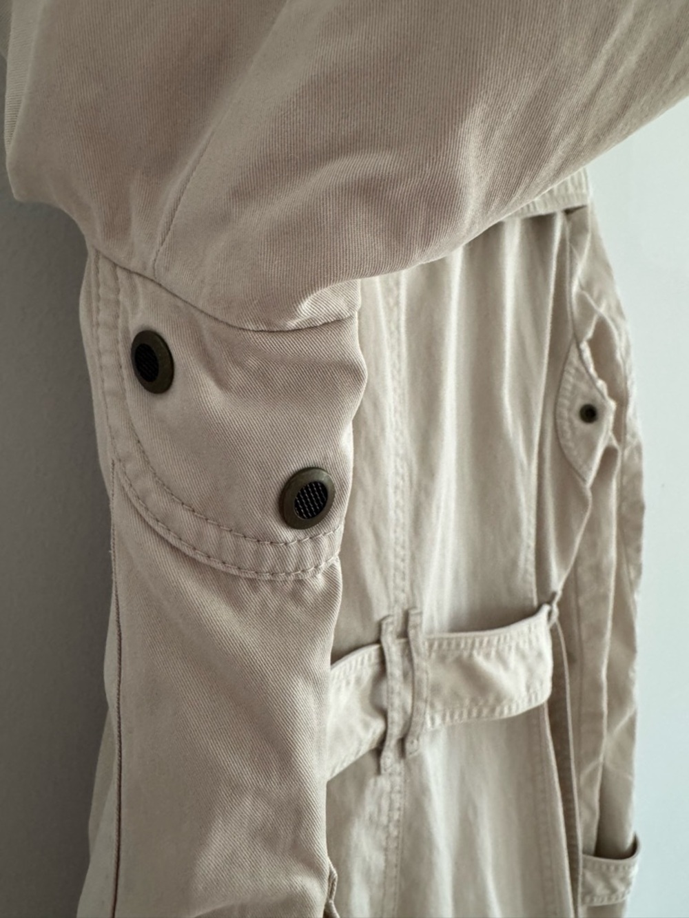 Burberry Brit Trench Coat Beige Nova Check Lined Belted US 14 UK 16 - Picture 11 of 17